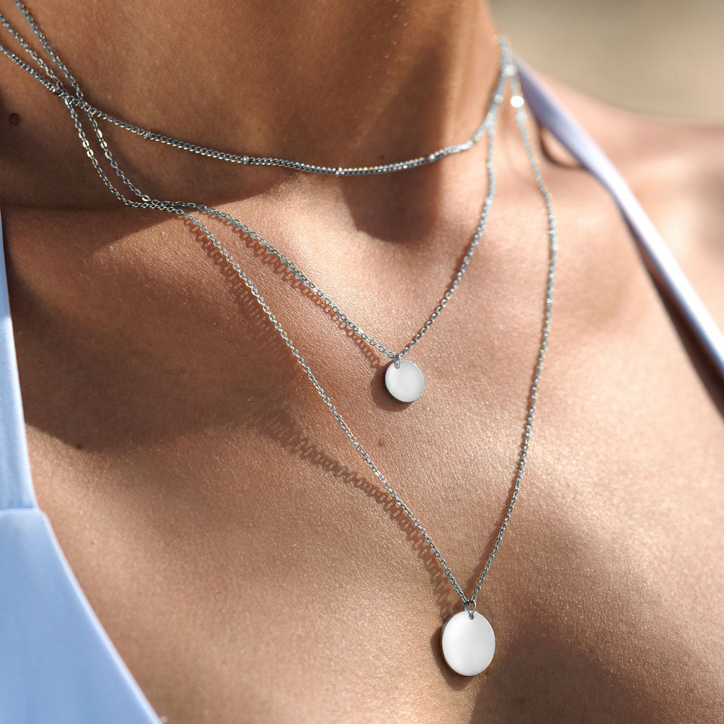 Ensemble collier BonnySydney argent