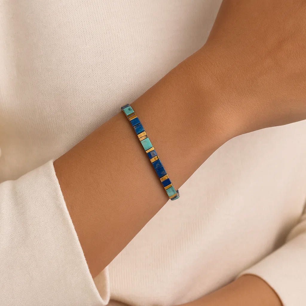 Bracelet perlé AozoraGold™