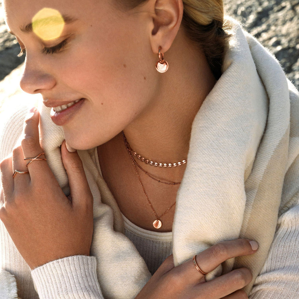 Bundle : Ensemble de colliers BonnyBoho + BonnyDots en or rose