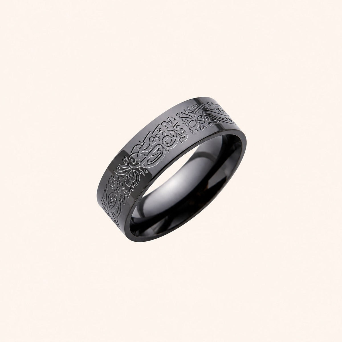 Lunavera™ - Eleganter gravierter Bandring für Herren