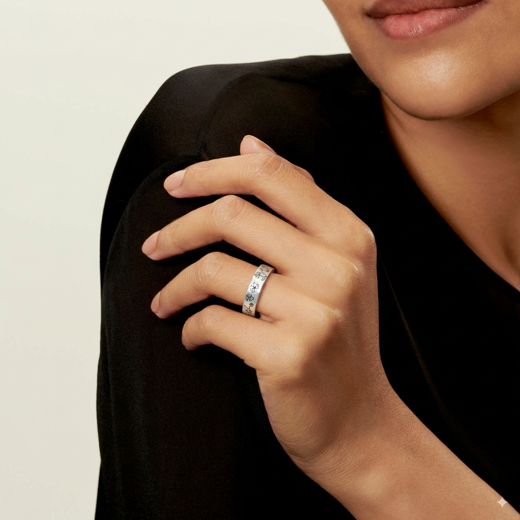 Retro Silberring