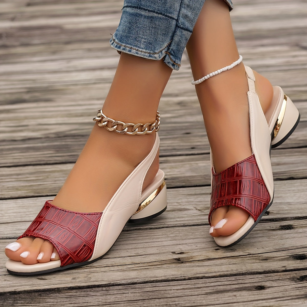Elegante Komfortsandalen für Damen - Modell Charlotte