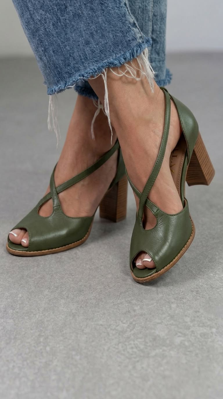 Elegante Puderrosa und Rosa Sandalen mit offenen Zehen, gekreuzten Riemen und Blockabsatz