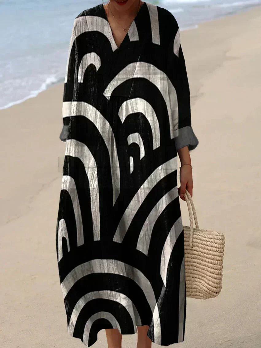 Cynthia - Robe imprimée Summer Breeze