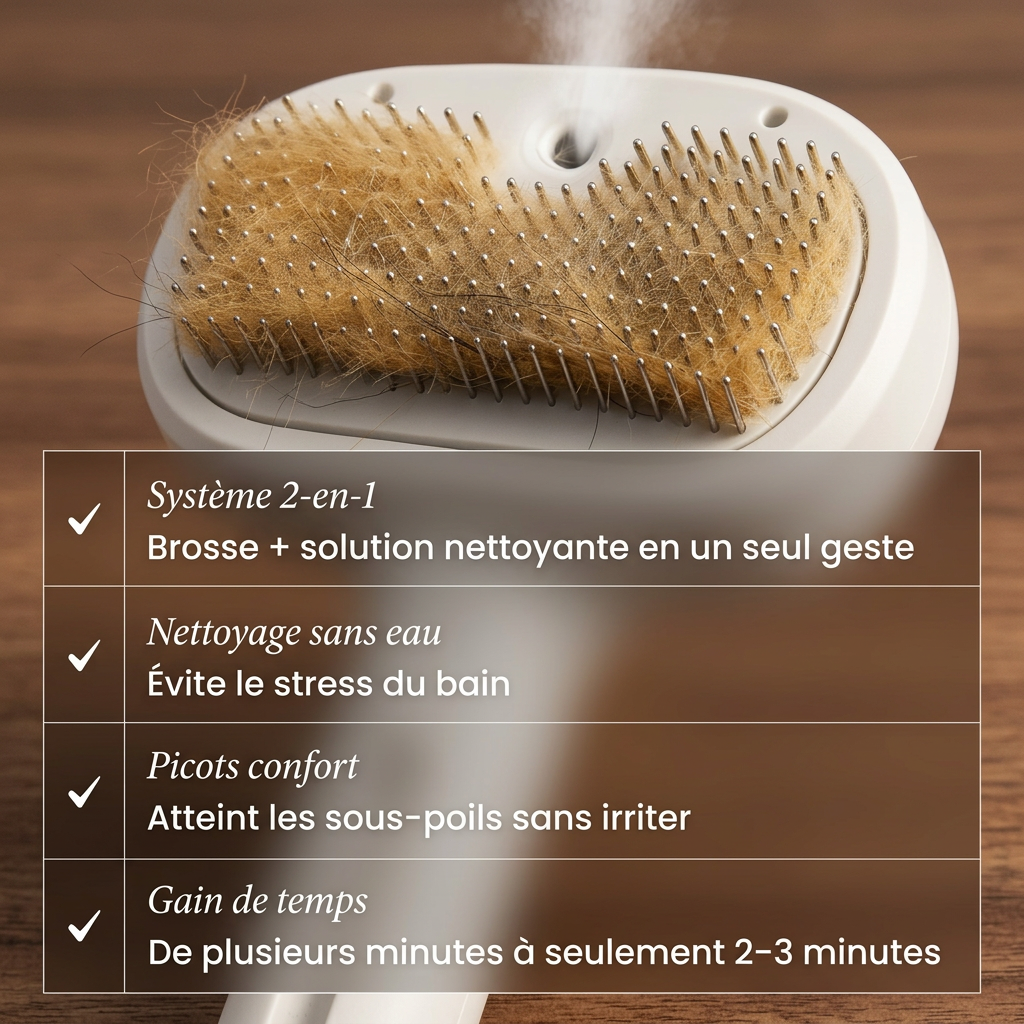 PiloFresh™ | Brosse Nettoyante & Anti-Poils
