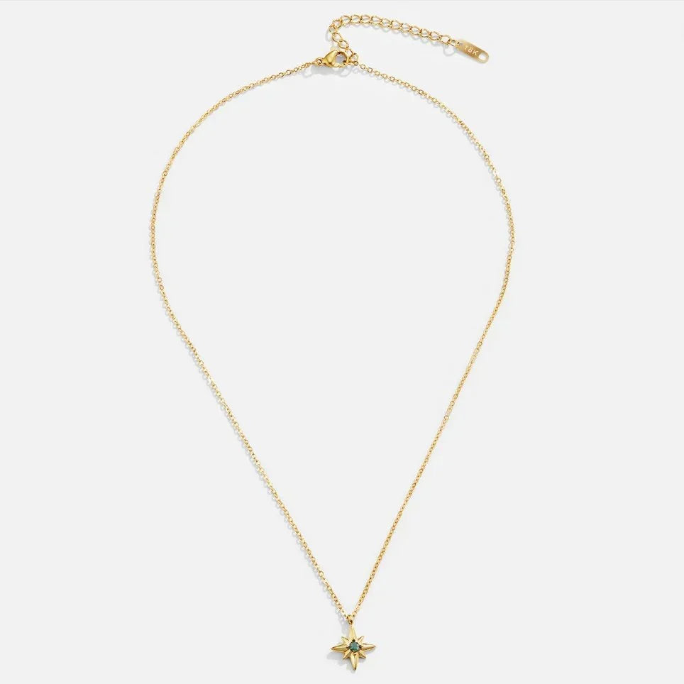 Collier Gemme Céleste en Or