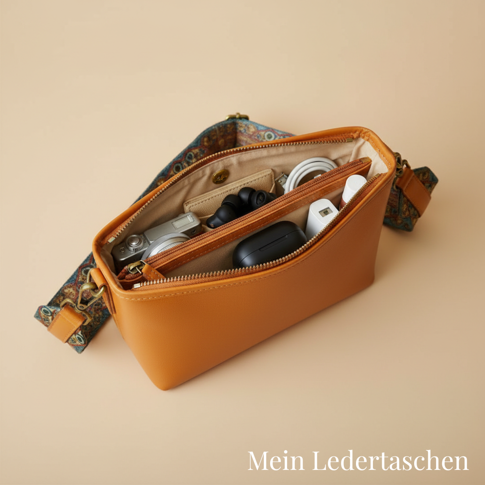 Le sac en cuir vintage de Tamar