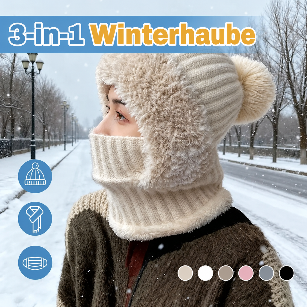 Elina - 3-in-1 Winterhaube