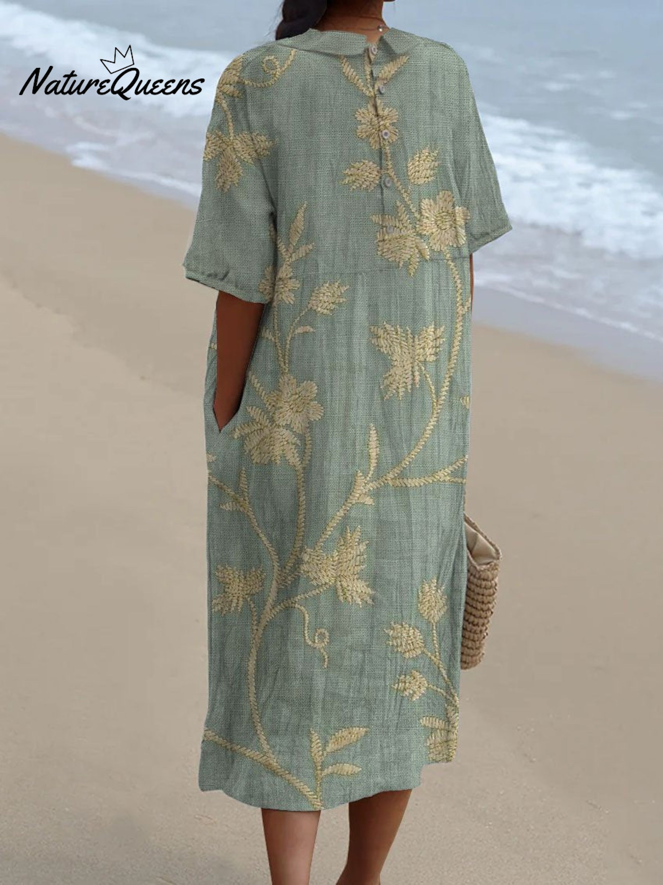 Merel - robe fleurie vintage
