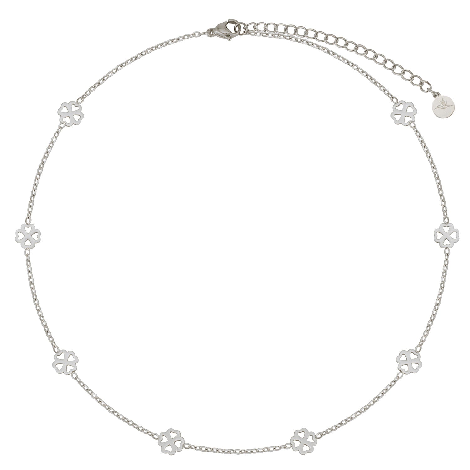 BonnyBliss collier trèfle argent