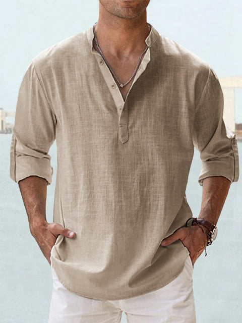 Arthur | Chemise sans col