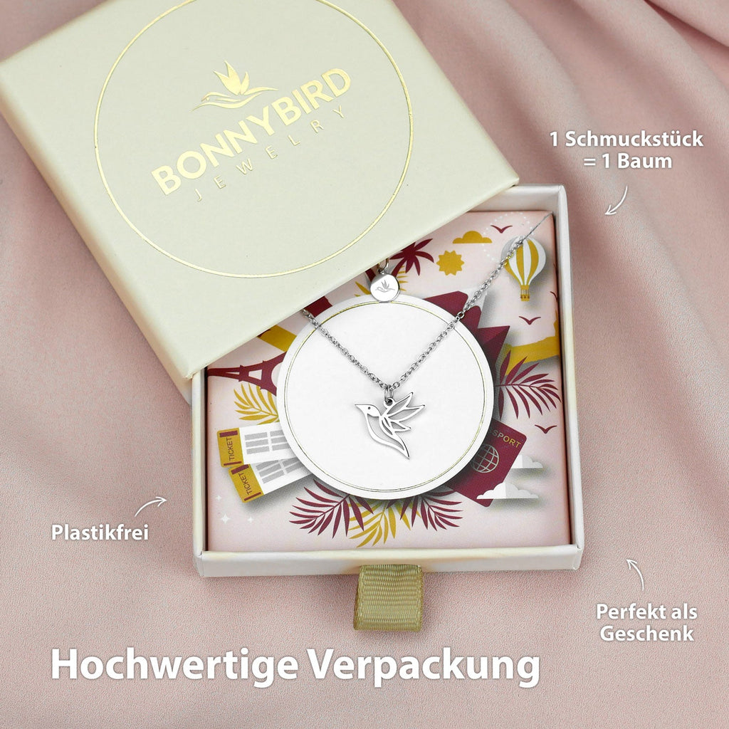 BonnyColibri collier colibri argent