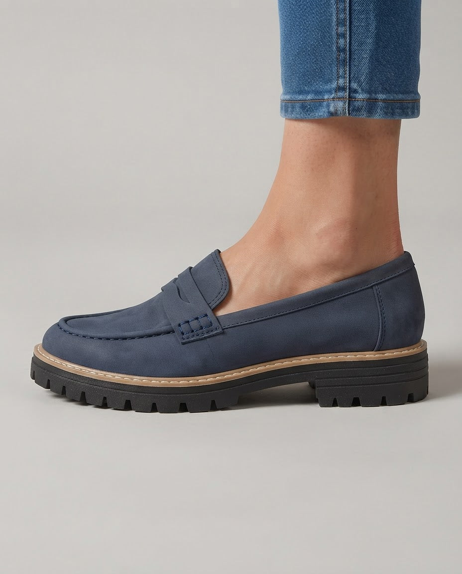 Elanora™ - Elegante Halbschuhe mit dicker Plattform