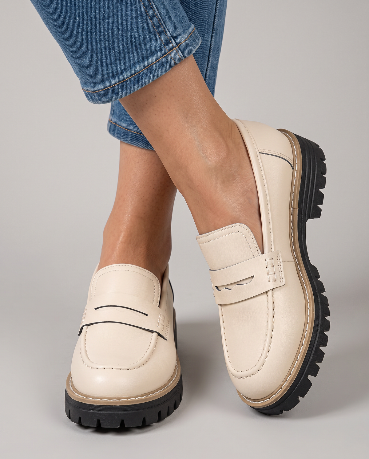 Elanora™ - Elegante Halbschuhe mit dicker Plattform