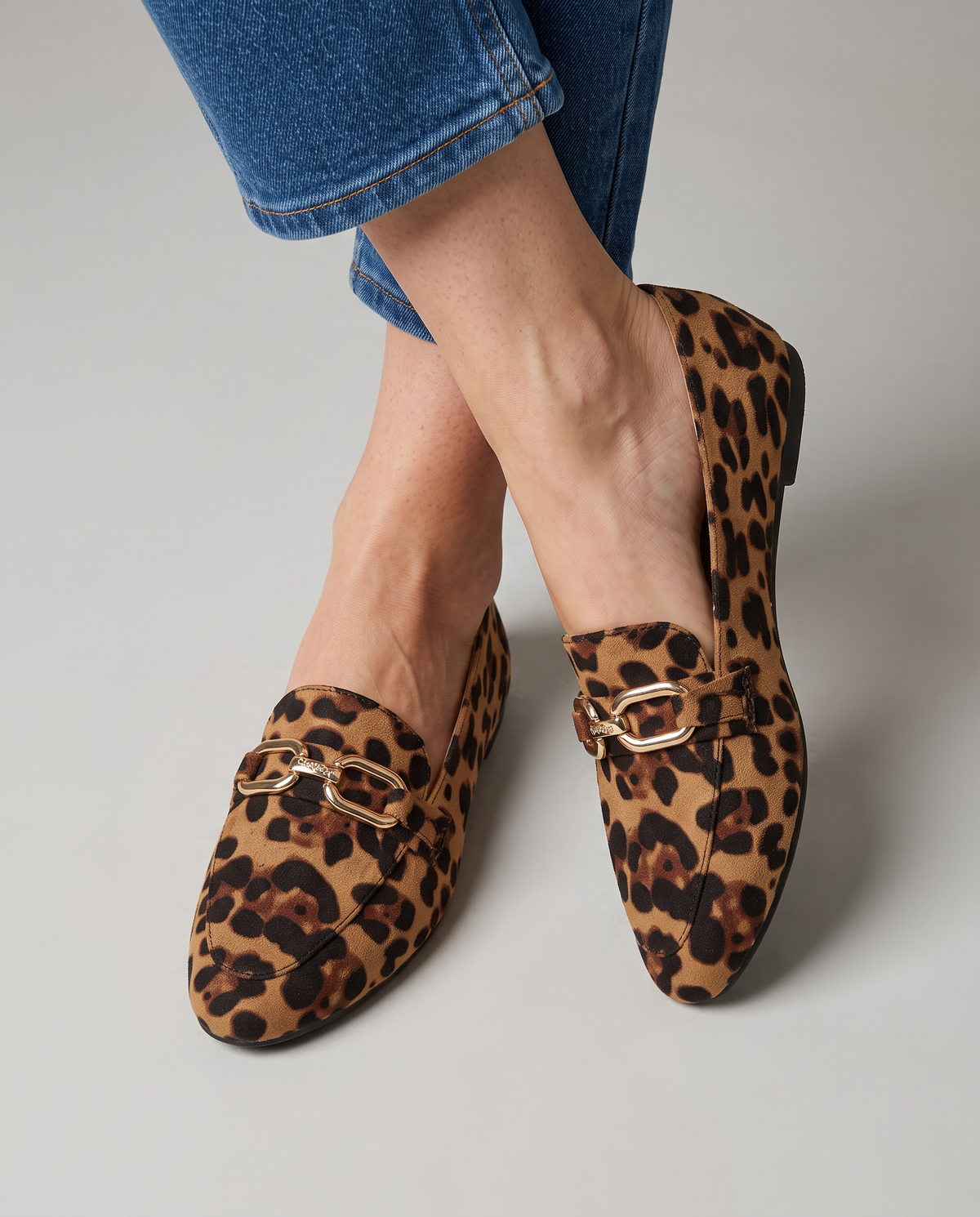 Luravia™ - Stilvolle Halbschuhe aus Leoparden-Daim