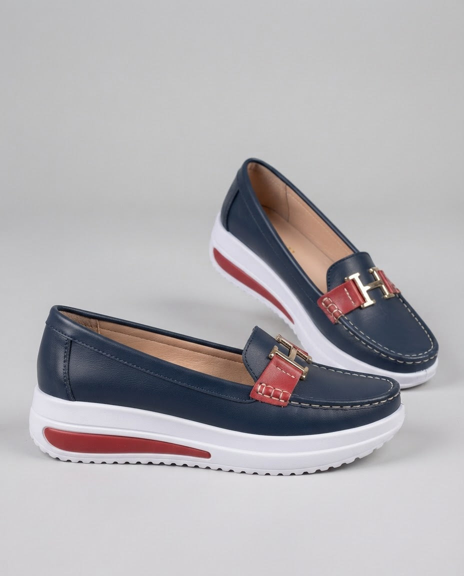 Lunette™ - Elegante Halbschuhe mit Plateau
