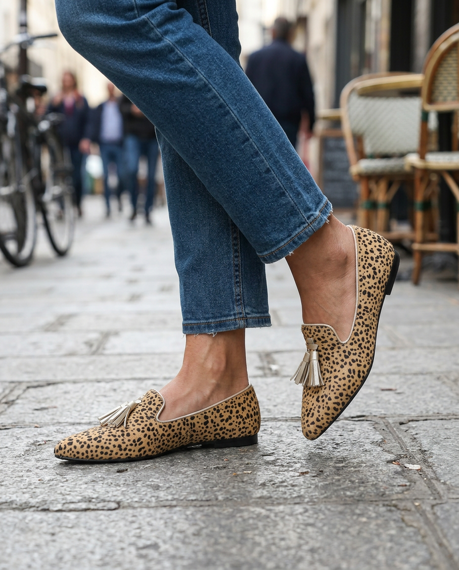 Giulietta™ - Elegante Halbschuhe mit Pompoms