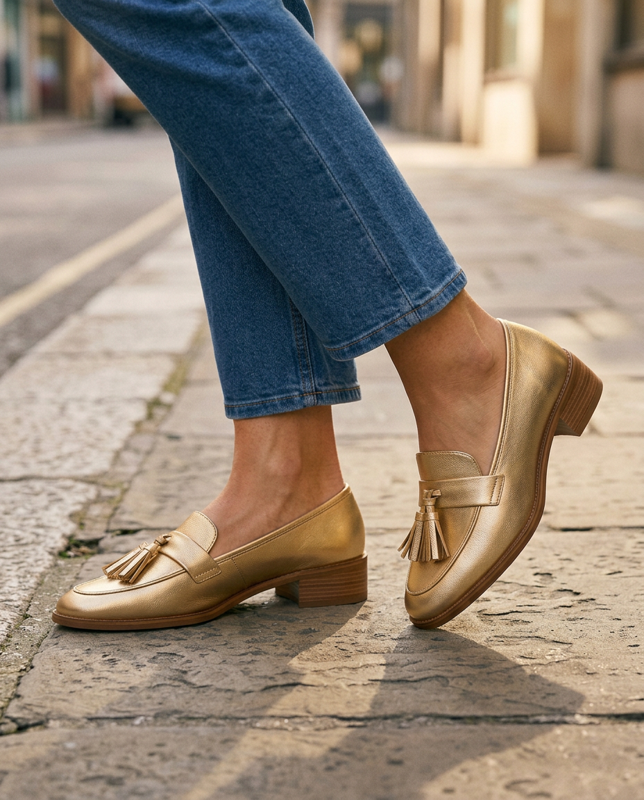 Dorelle™ - Exquisite Halbschuhe mit Quasten