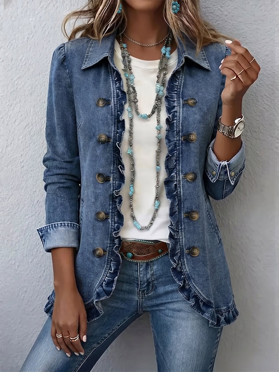 Rosario | Ruffle Detail Shirt