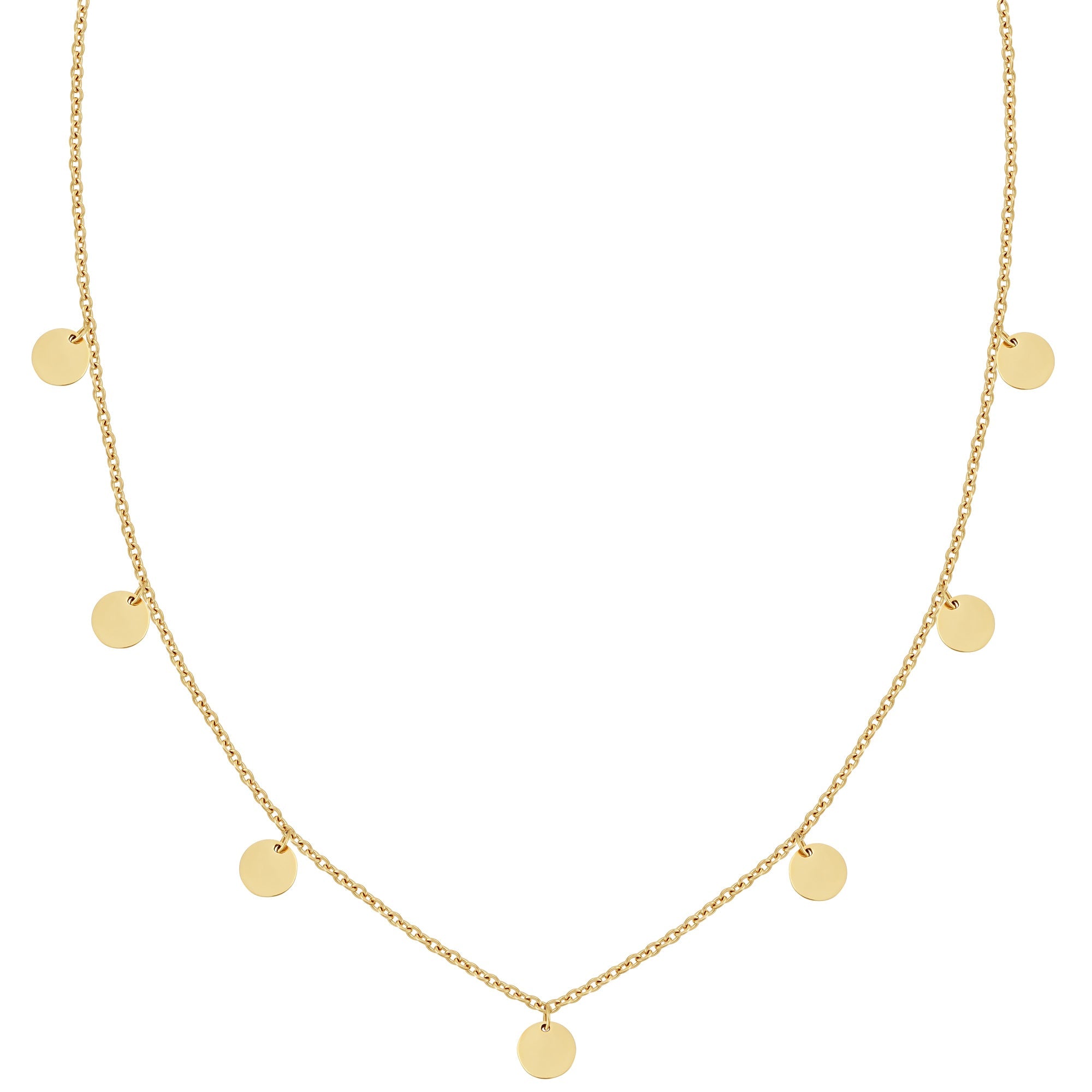 Collier BonnyCoin avec plaques d'or