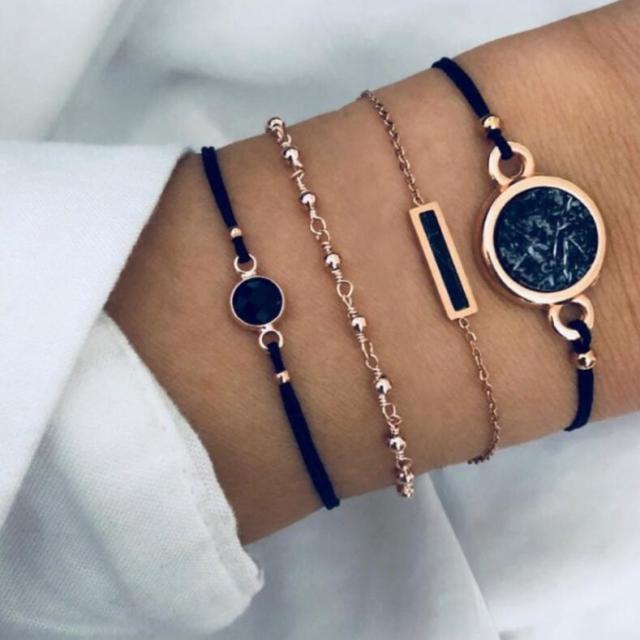Exklusives 5-teiliges Armband-Set