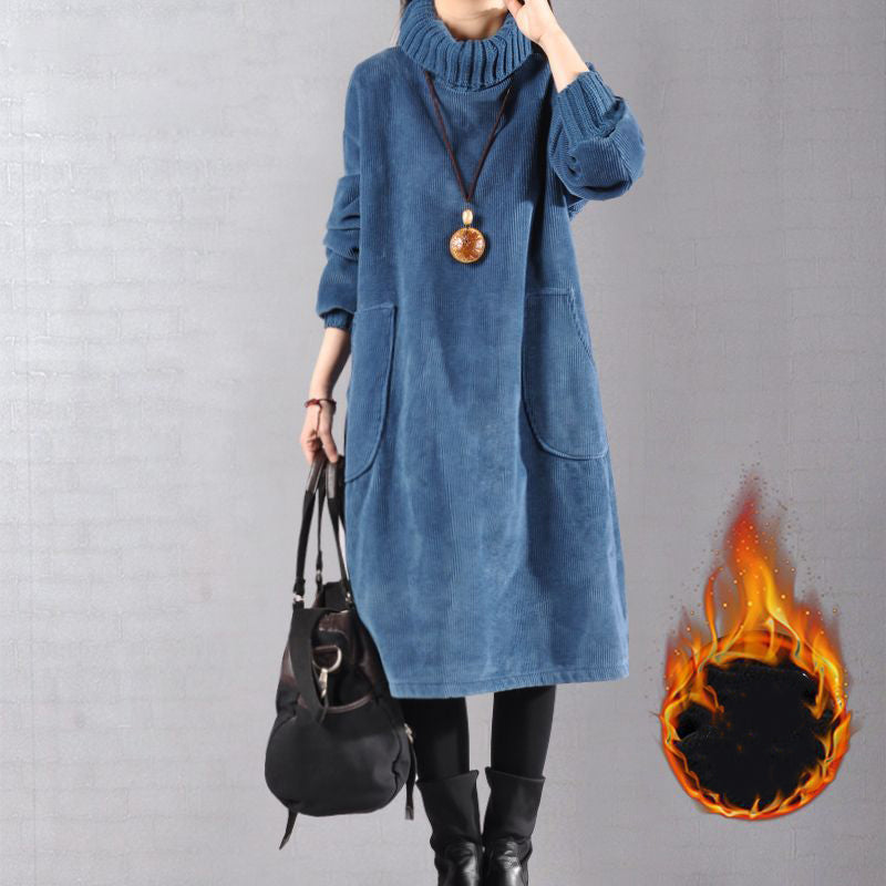 Robe en maille d'hiver Cocoon