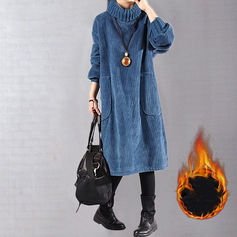 Robe en maille d'hiver Cocoon