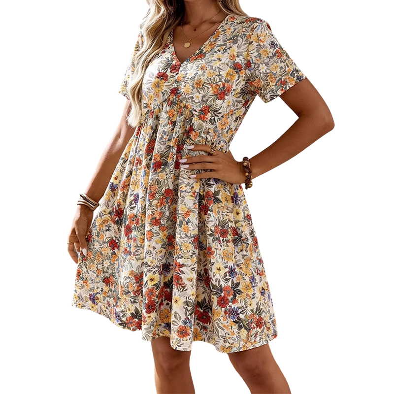Mireya™ | Robe en jean aérien