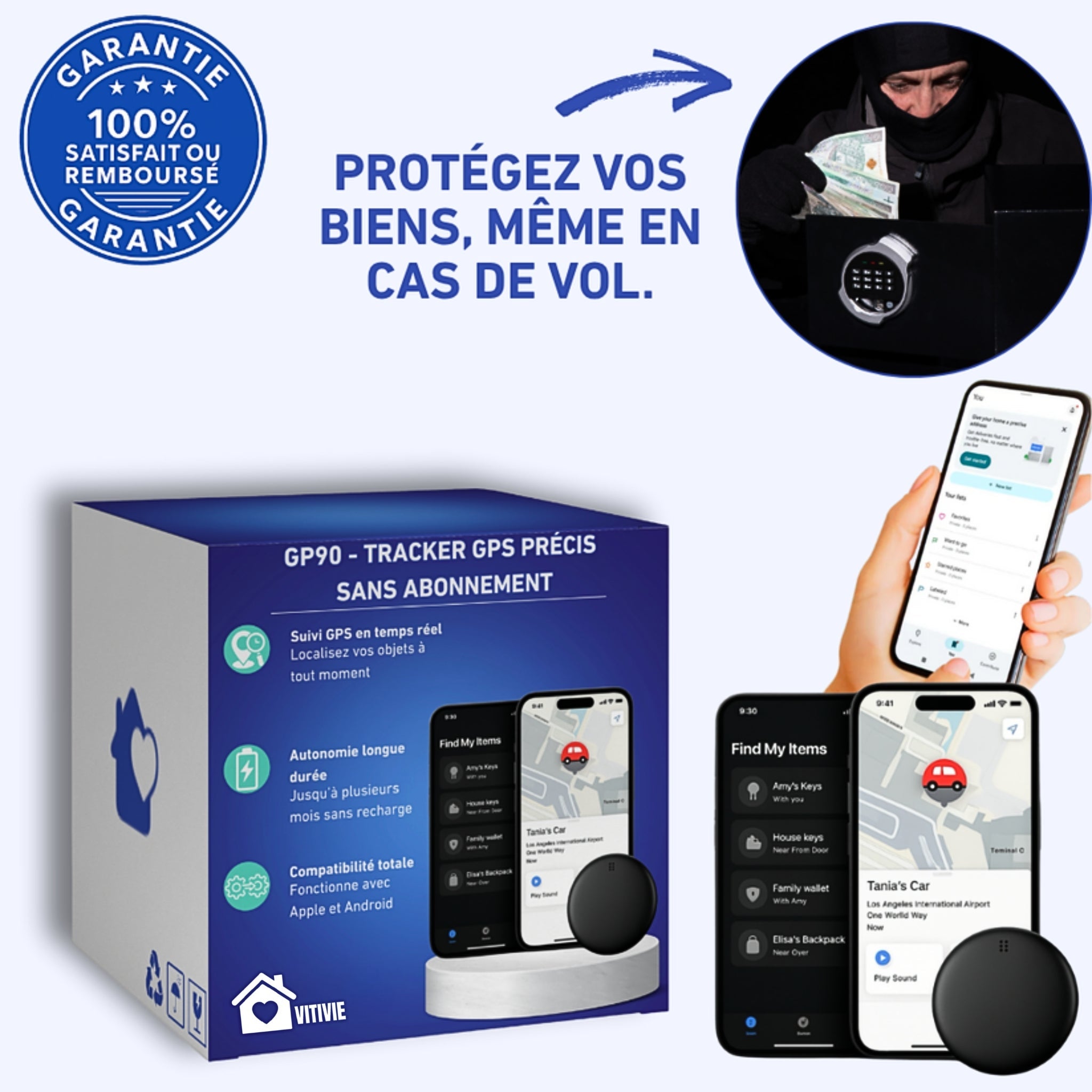 Traceo™ | Traceur de Localisation Sans Abonnement.