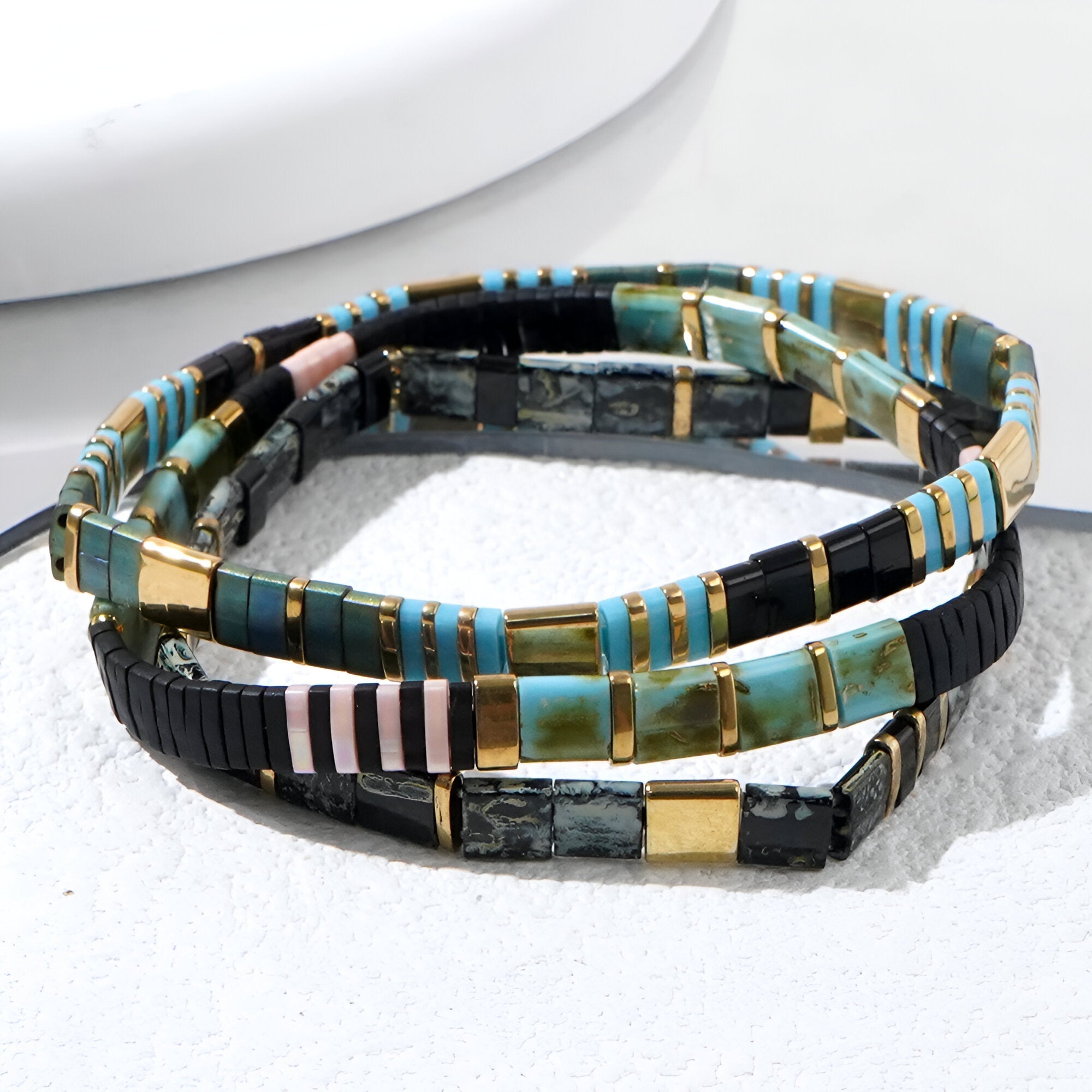 Bracelet empilable KuroLagune™