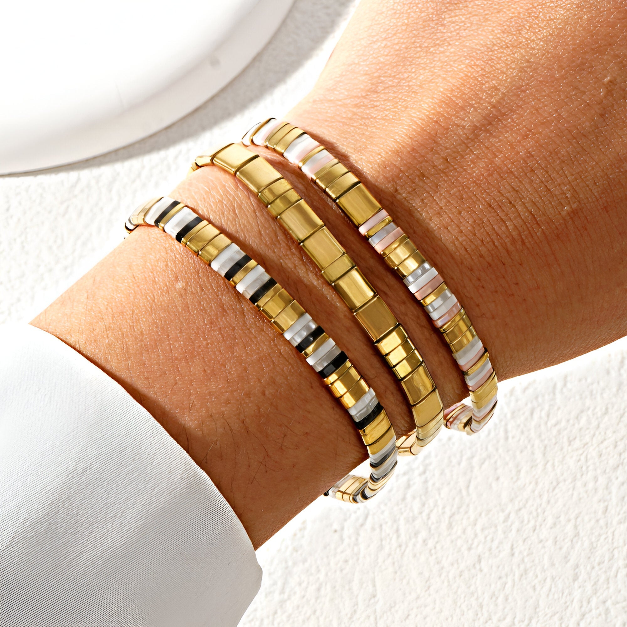 Bracelets empilables GoldMuse™