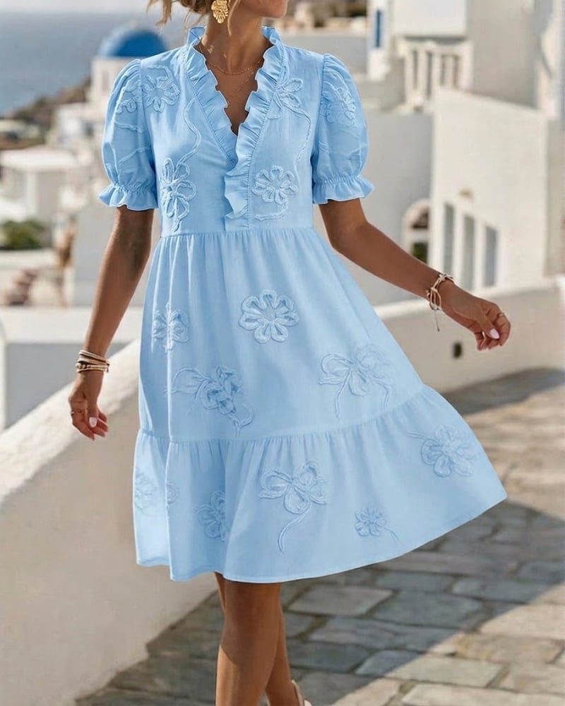 Emilia™ | Elegantes Blumenkleid