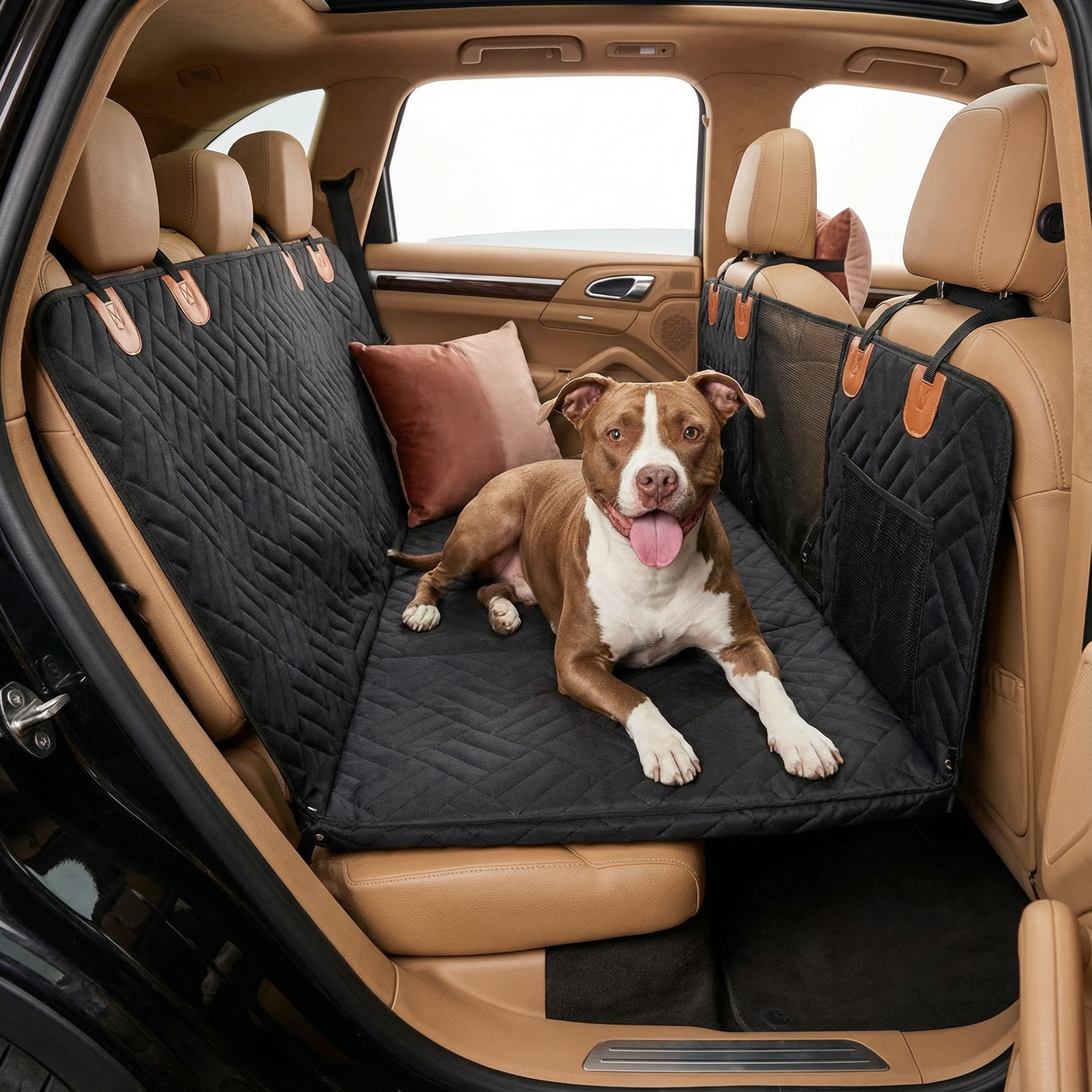 Protection de siège pour chien haut de gamme