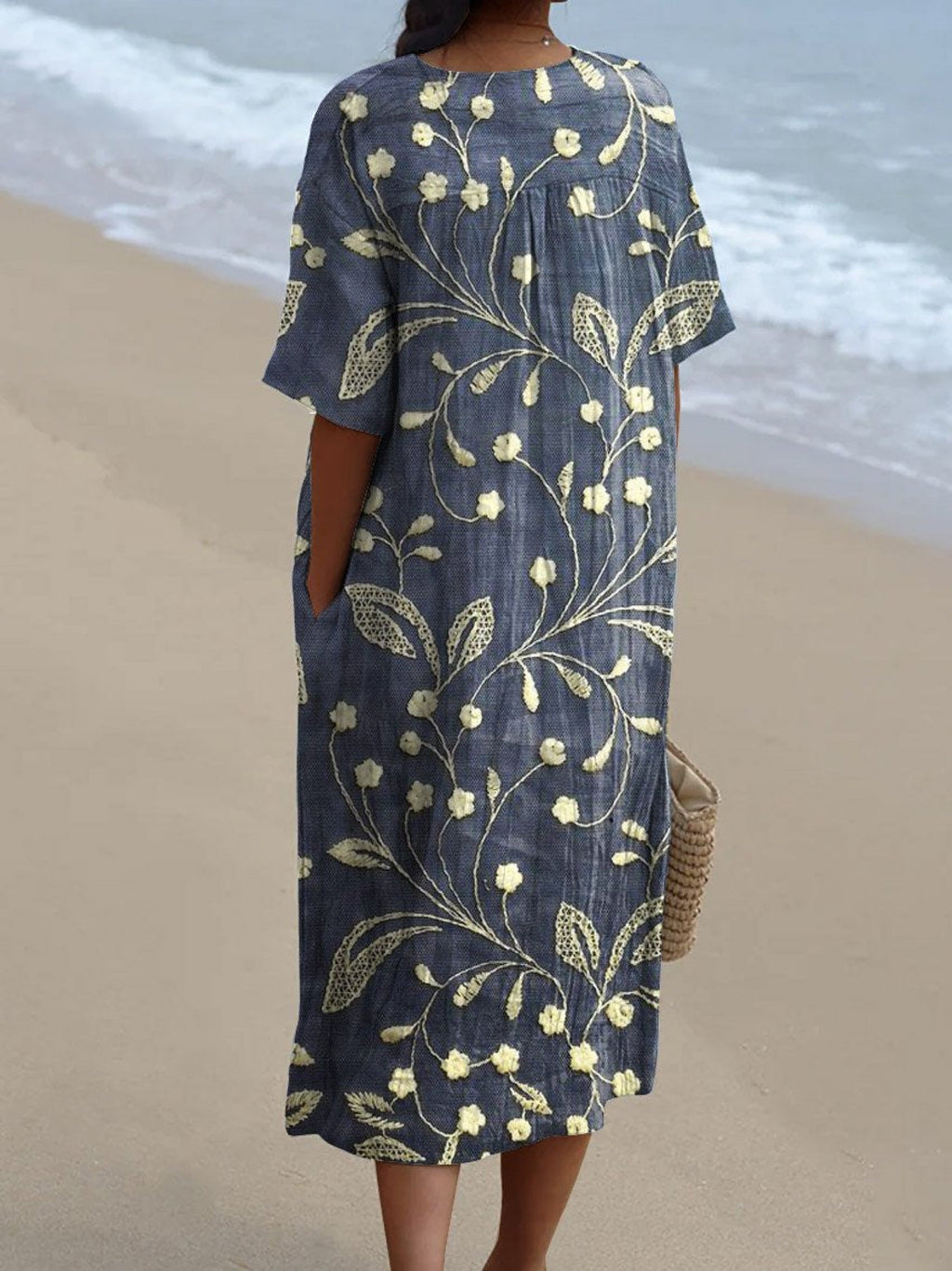 Lieke - robe fleurie vintage
