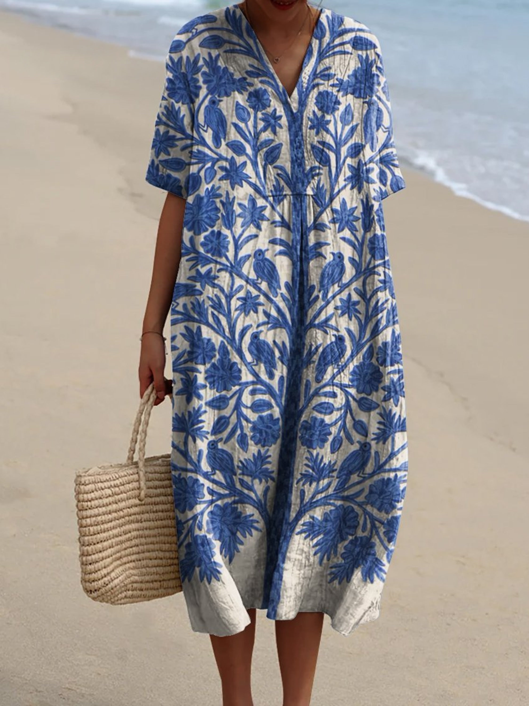 Anouk - robe fleurie vintage