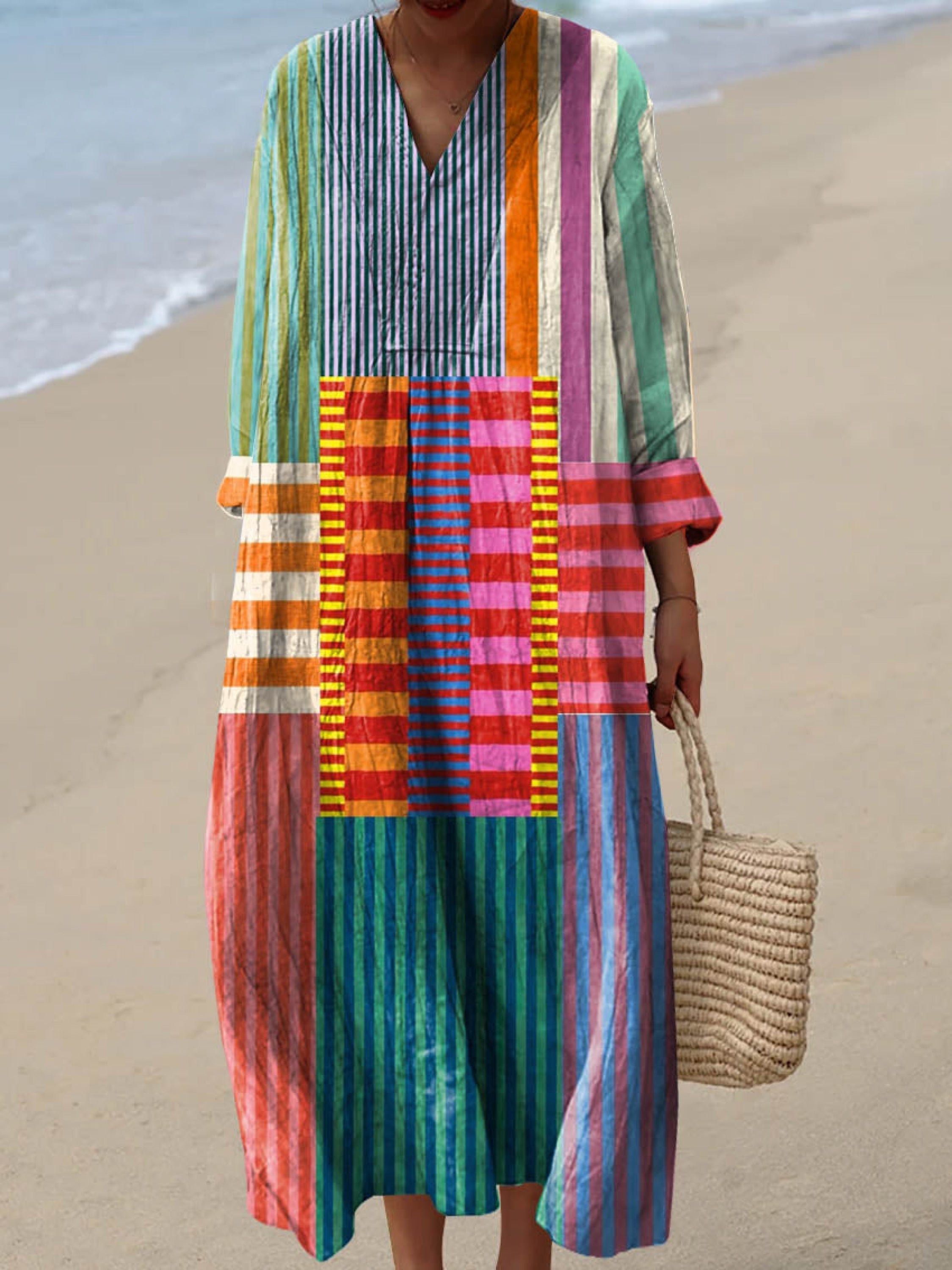 Lobke - robe couleur vintage